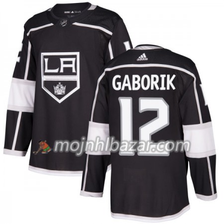 Dresovi Los Angeles Kings Marian Gaborik 12 Adidas 2017-2018 Crna Authentic - Muške Dresovi Los Angeles Kings Marian Gaborik 12 Adidas 2017-2018 Crna Authentic - Muške